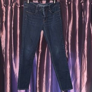 American Eagle Dark Wash Jegging